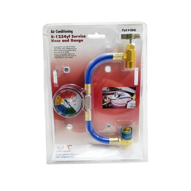 Inc 6846 R1234yf U Charge Hose With Gauge Fjc Inc 6846 R1234yf U Charge Hose With Gauge Fjc
